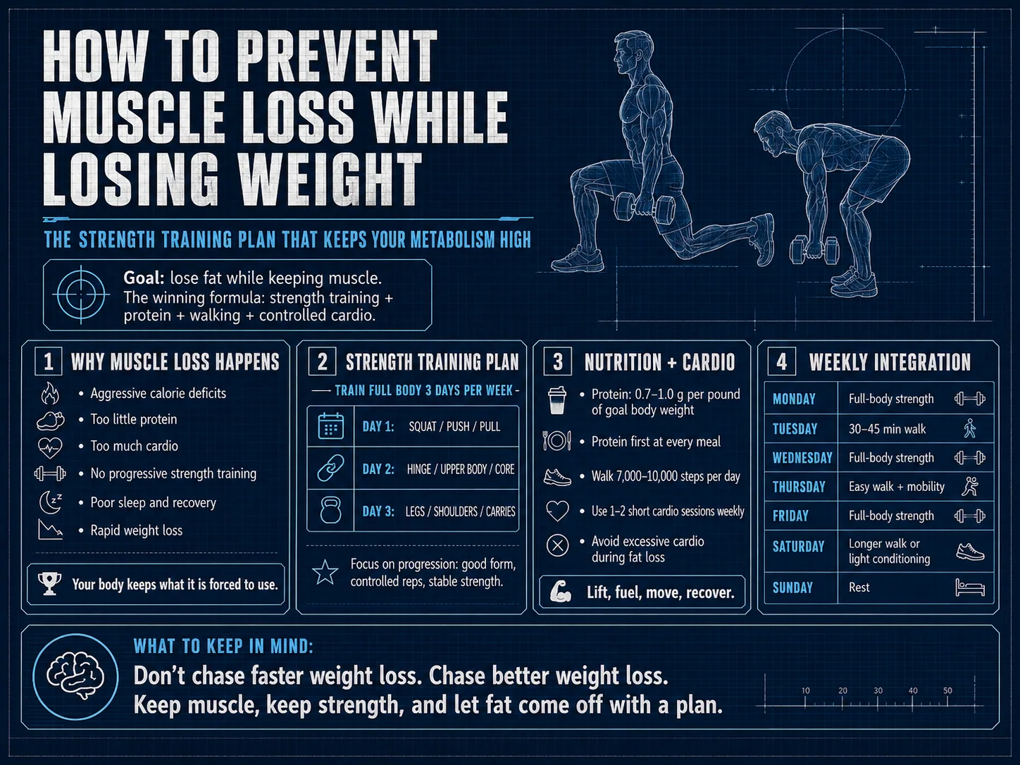 How to Prevent Muscle Loss While Losing Weight cover image