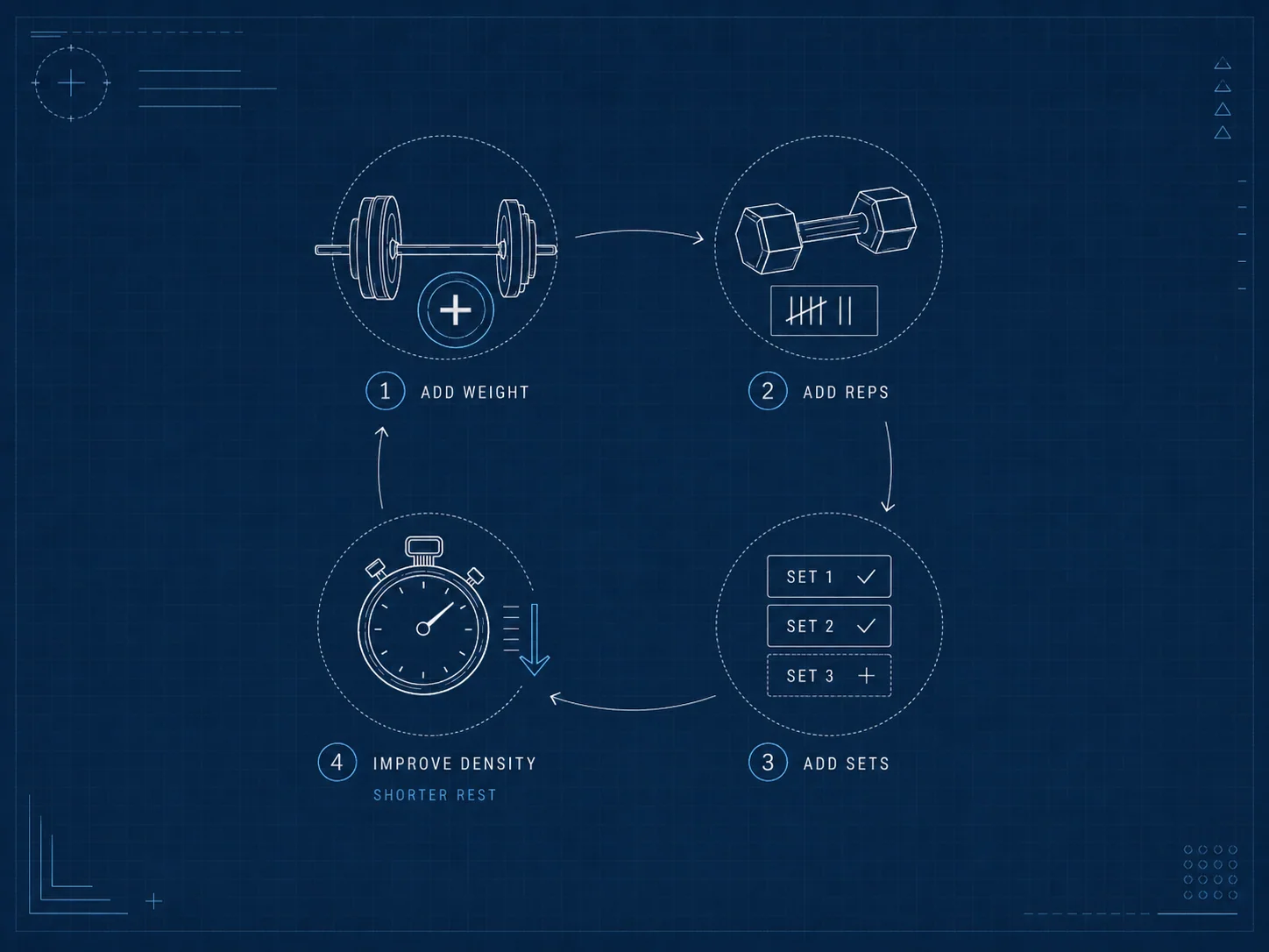 Progressive Overload: How to Build Muscle and Strength illustration